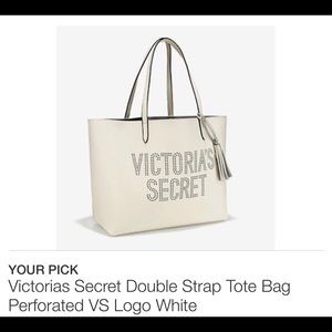 💗Victoria's Secret White Tote💗