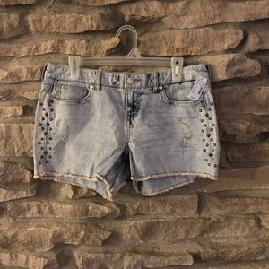 Maurices Midi Denim Shorts