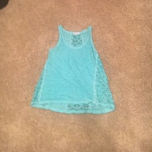 Lacy tank top