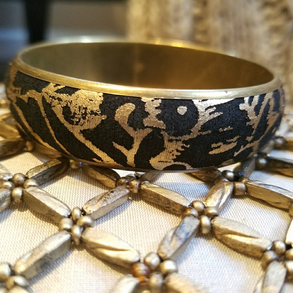 Leopard Print Bangle