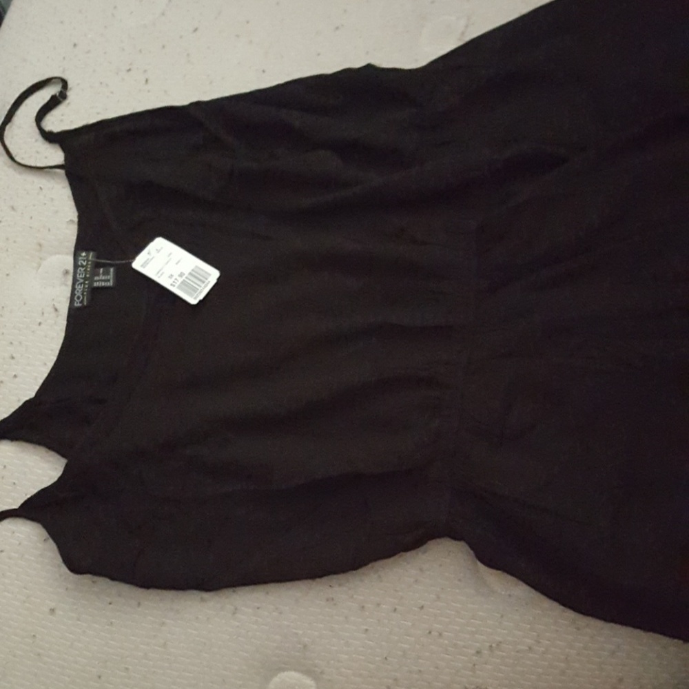 NWT 3X BLACK ROMPER FOREVER21 PLUS