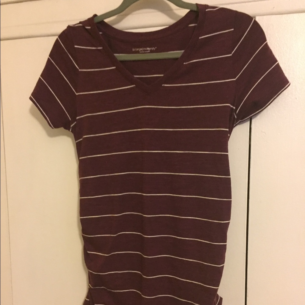 Bundle of two maternity shirts