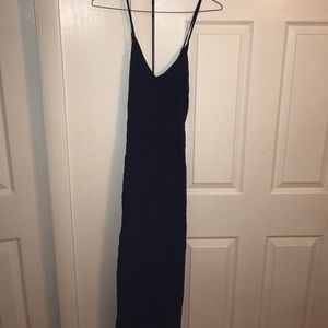 Navy Blue Maxi Dress