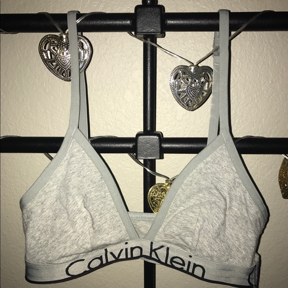 Calvin Klein triangle bralette