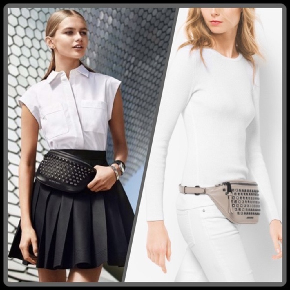 Michael Kors Studded Rhea Fanny Pack