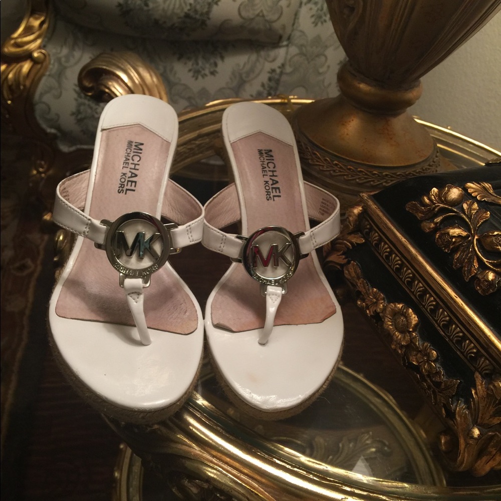 Michael Kors wedged sandals
