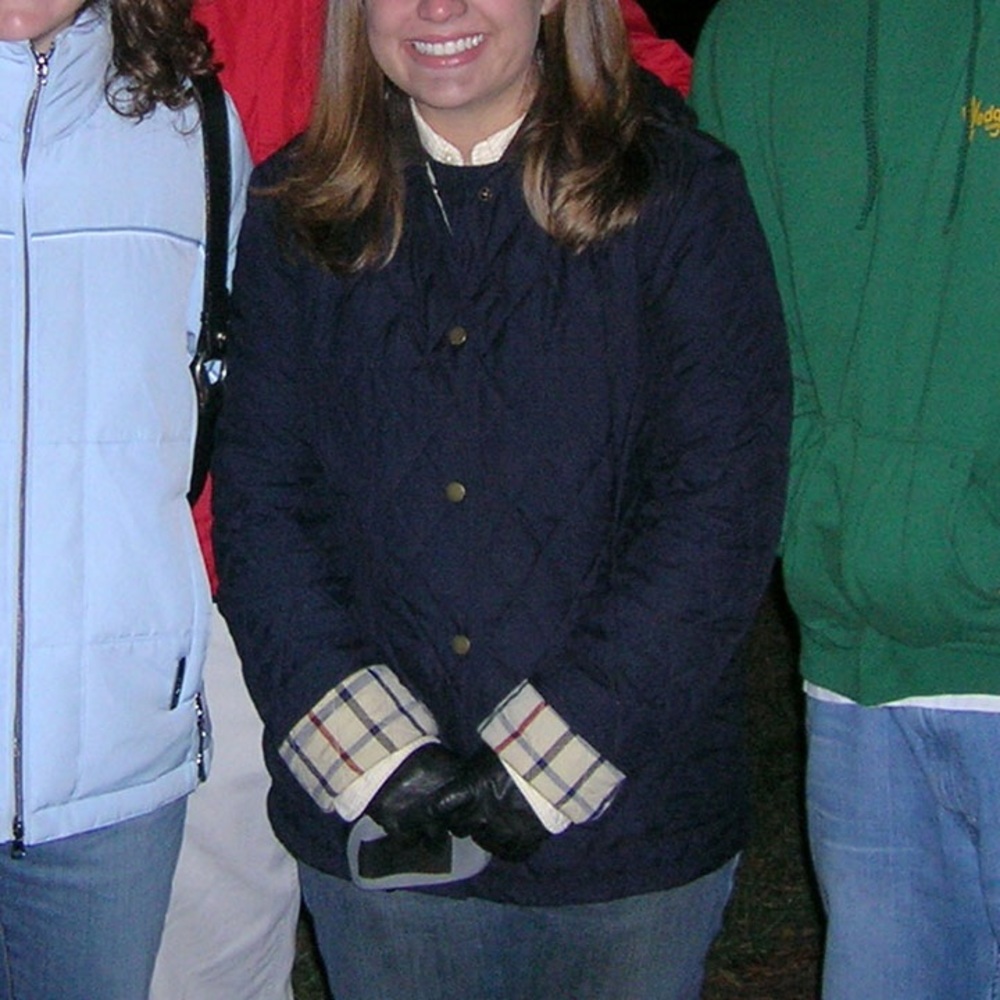 Brooks Brothers Navy Quilted Coat