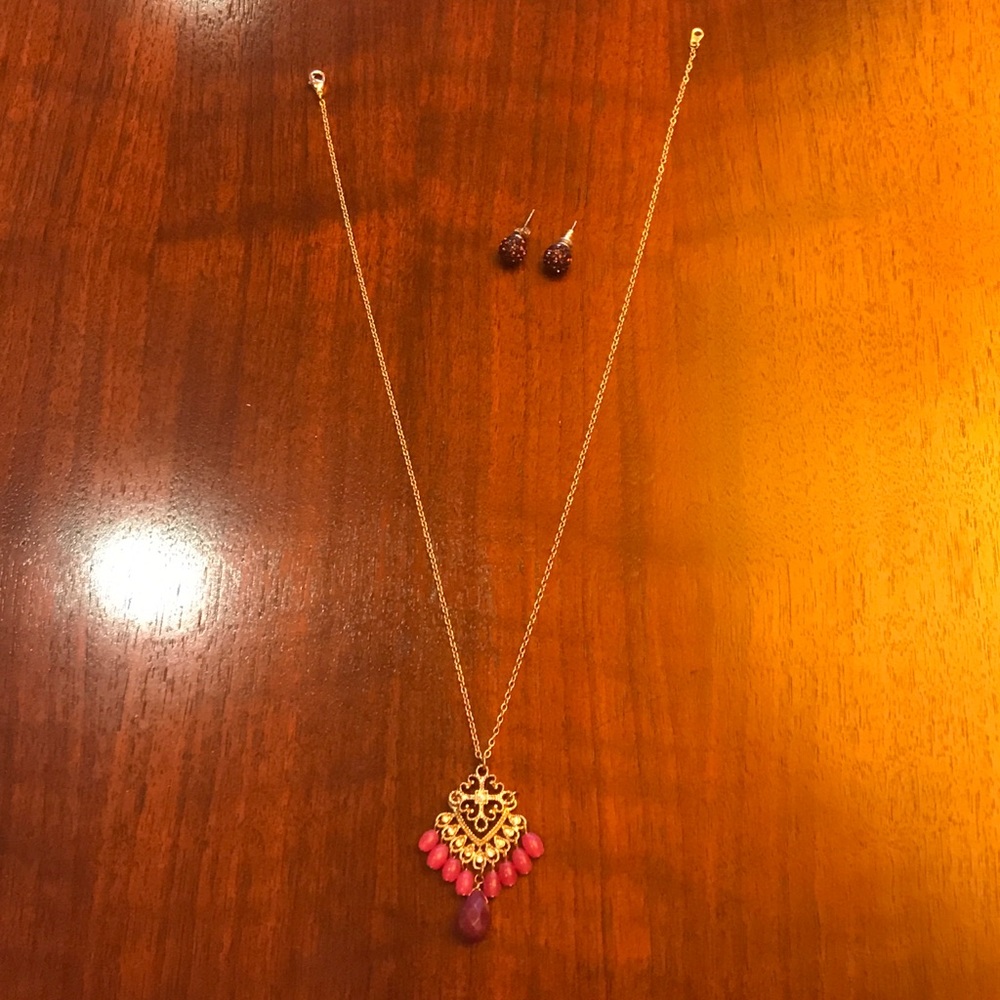 Necklace and Earrings Set