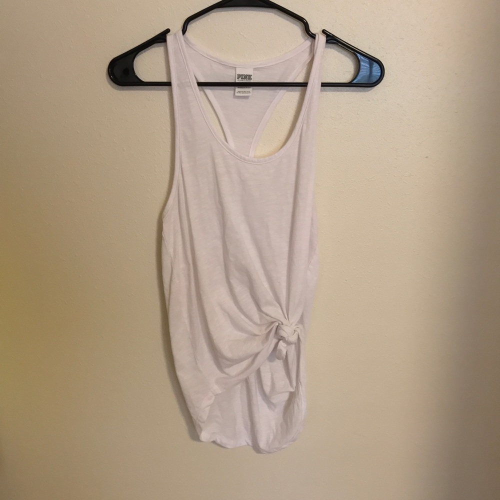 VS white racer back