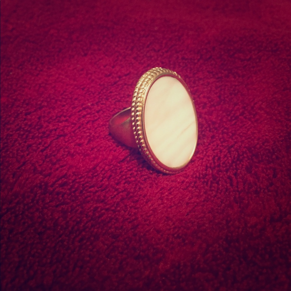 Nacre Statement ring