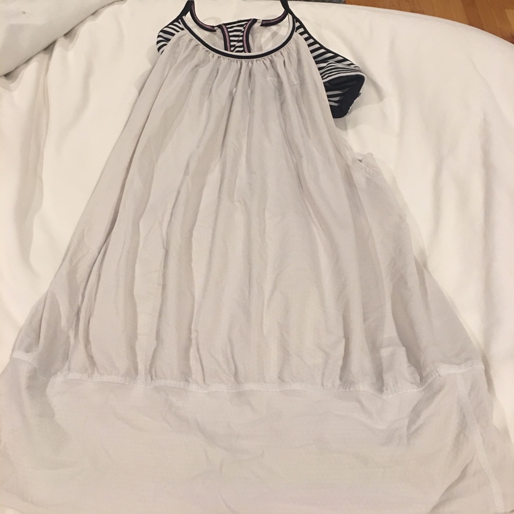 Lulu Lemon White workout tank top