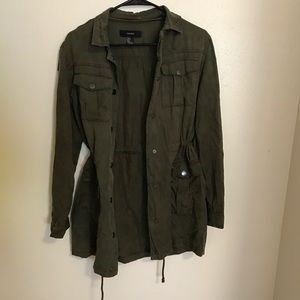 F21 military style jacket/cardigan