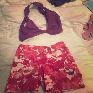 Shakti yoga top and shorts