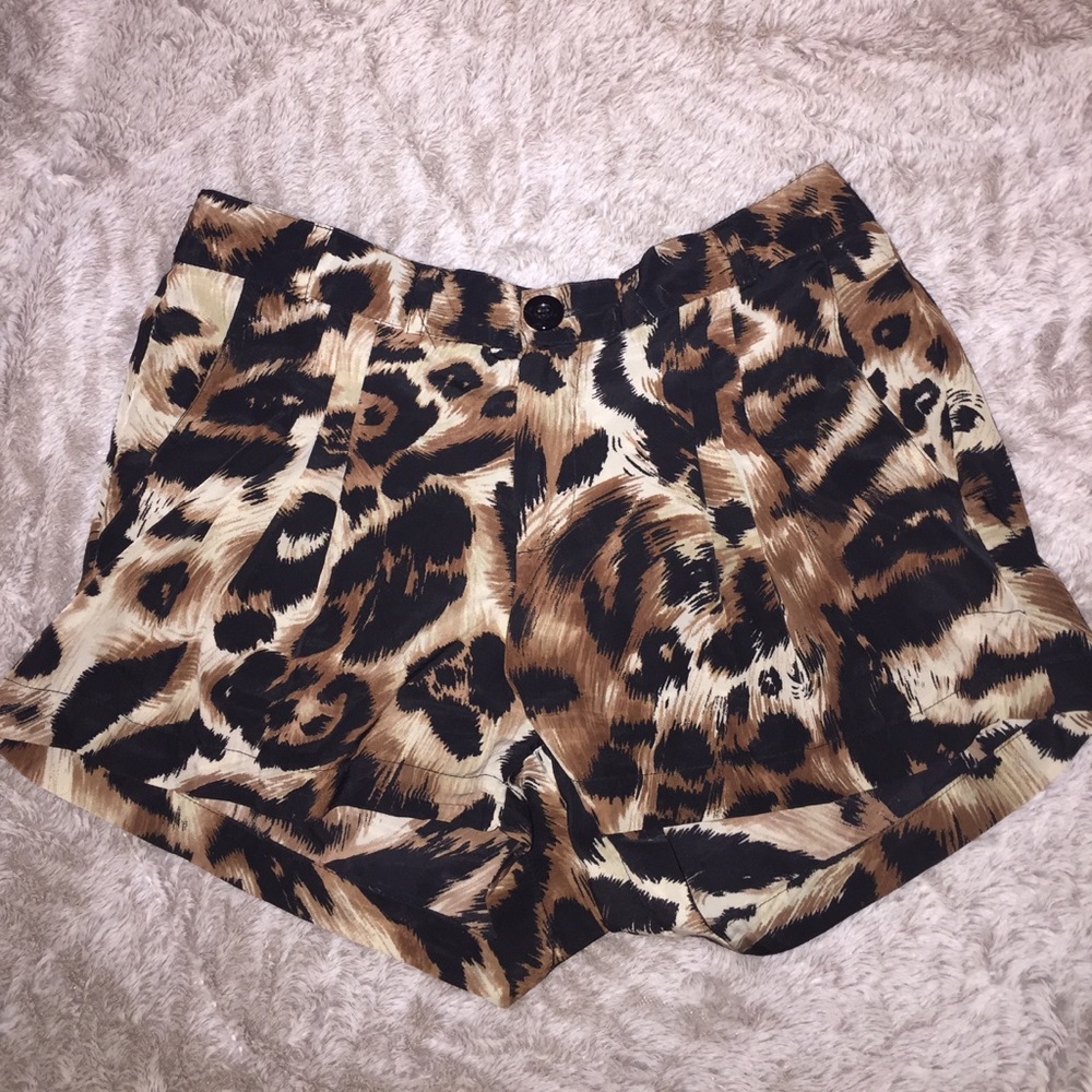 Leopard/Cheetah print shorts