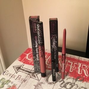 Kat von D lipgloss and liner
