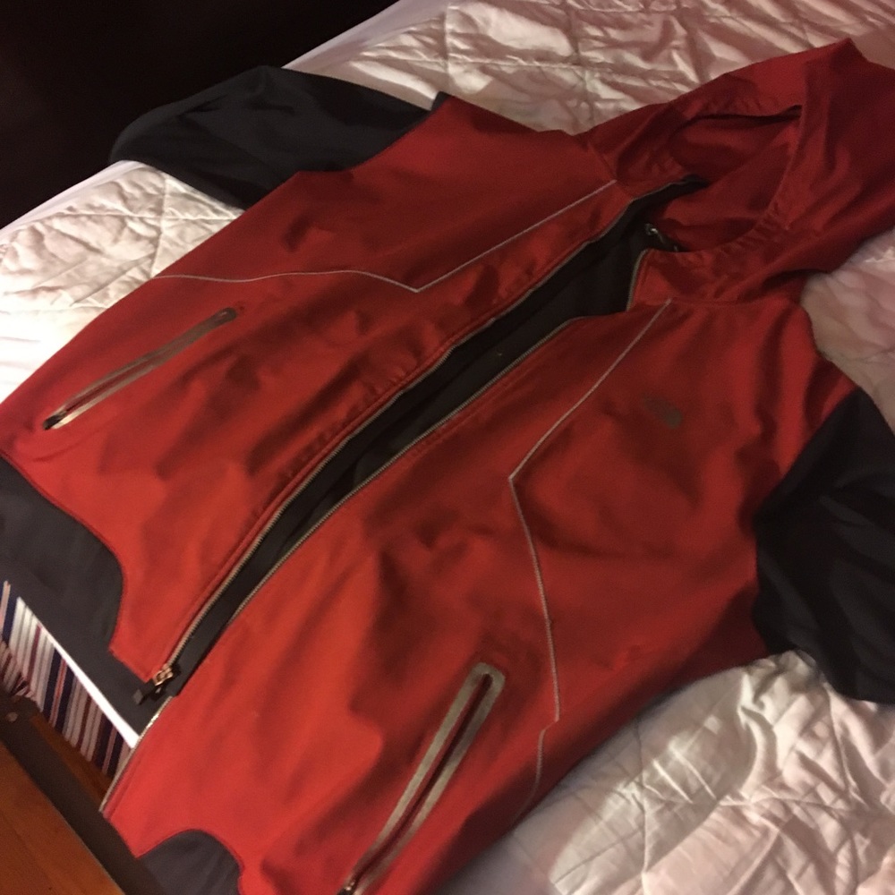 North face rain coat