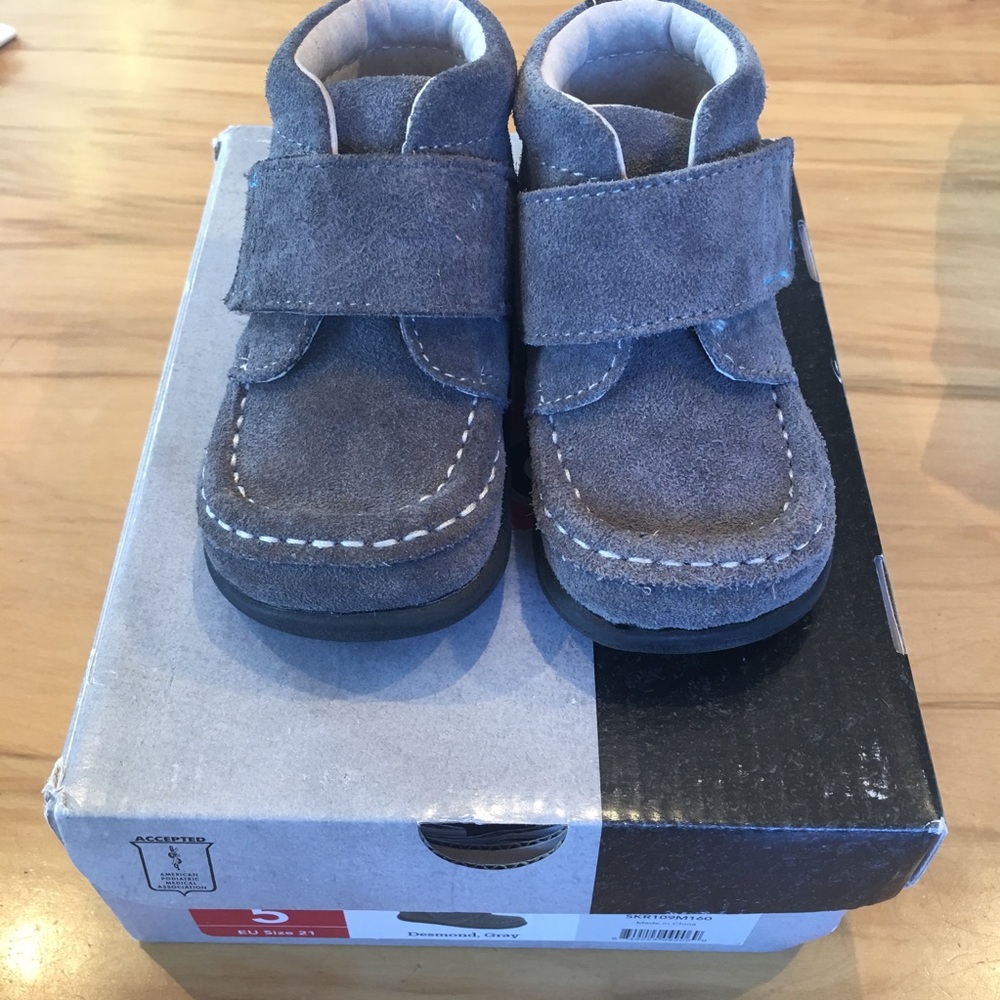 See Kai Run Desmond Grey Shoes