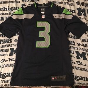 Seattle Seahawks Russell Wilson Men's Nike Jersey