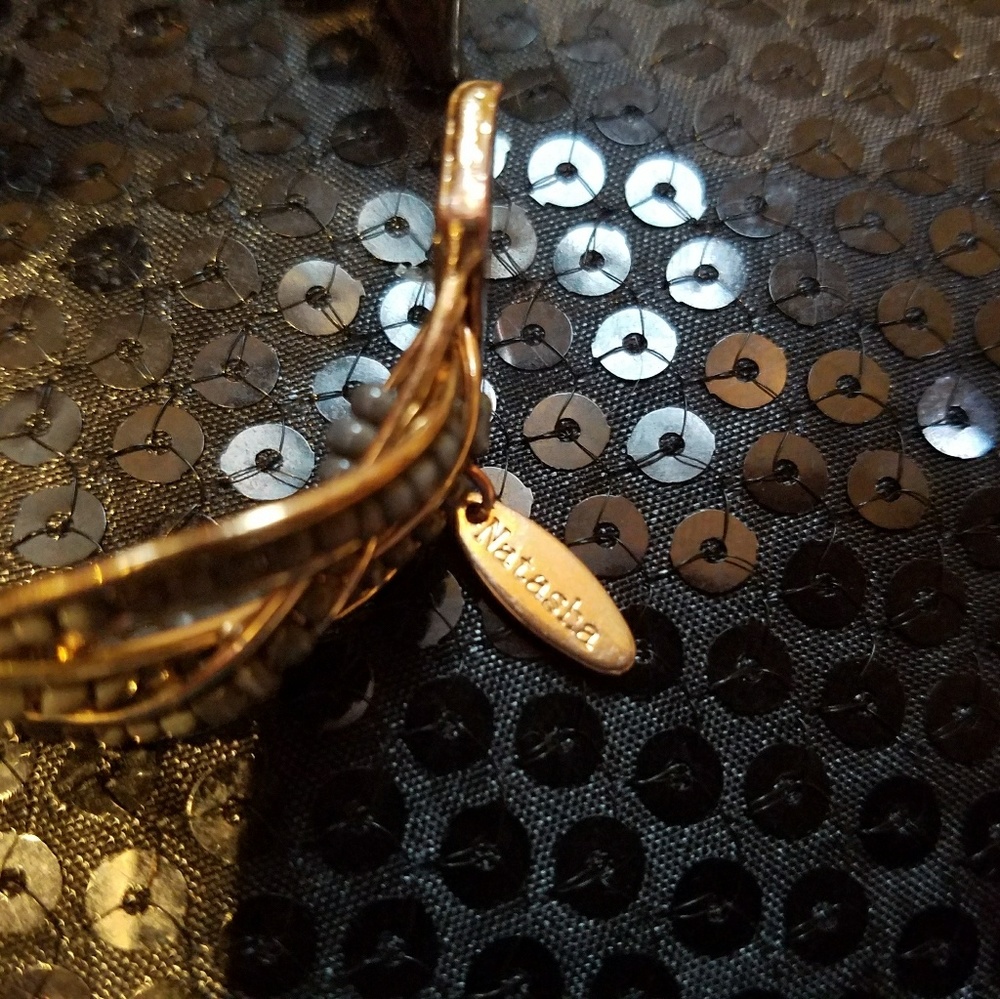 Braided Adjustable Bangle - Picture 3 of 3