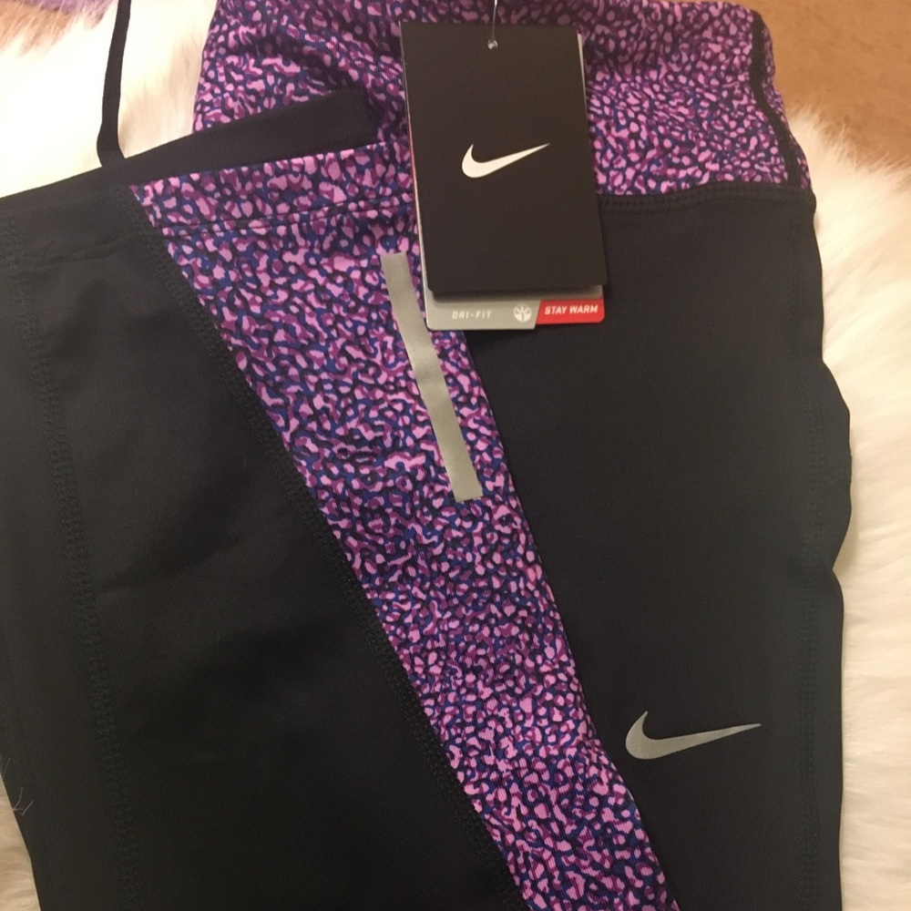 NWT Nike Crop Running Leggings