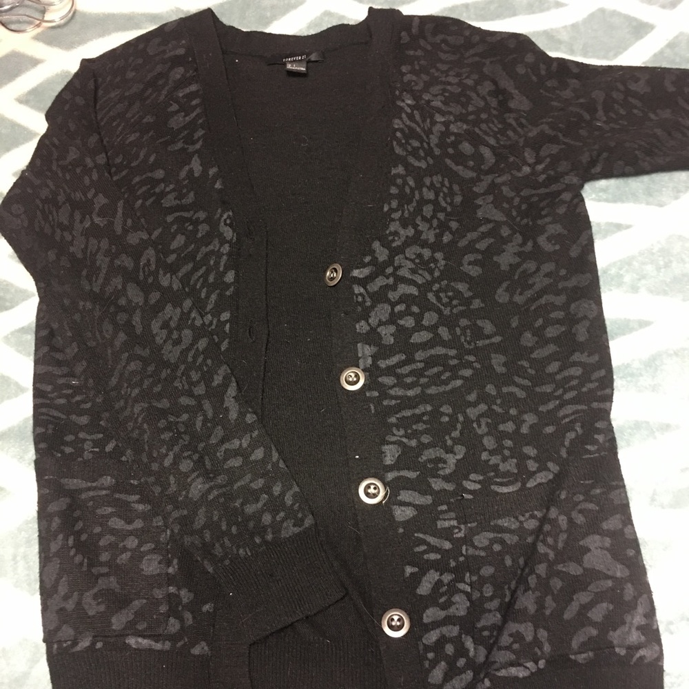 Forever 21 Cheetah Cardigan!
