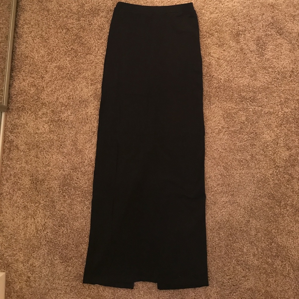 RVCA maxi high waisted skirt