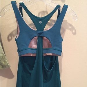 Lu Lu Lemons Tank Top with Sport Bra !!