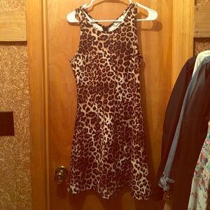 Super cute leopard print dress