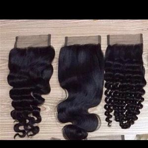 4X4 14" Brazilian body wave closure for @ms_dmc