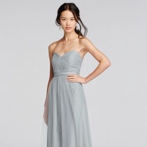 Davids Bridal Bridesmaid Dress W10888 in mystic