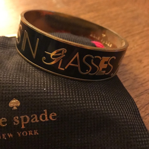 Kate spade let's go steady bangle girls in glasses - Picture 2 of 4