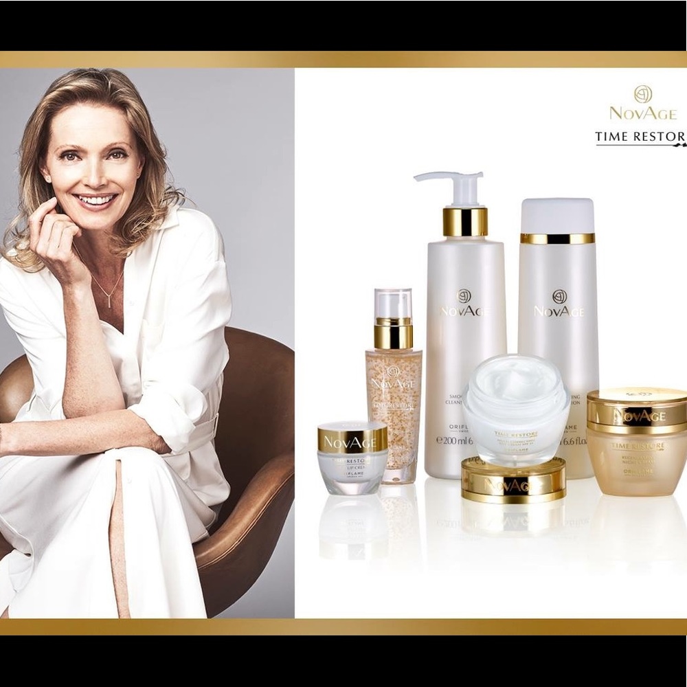 Oriflame time restore for 50+ yrs of age.