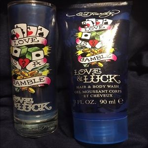 Ed Hardy men's cologne and body wash
