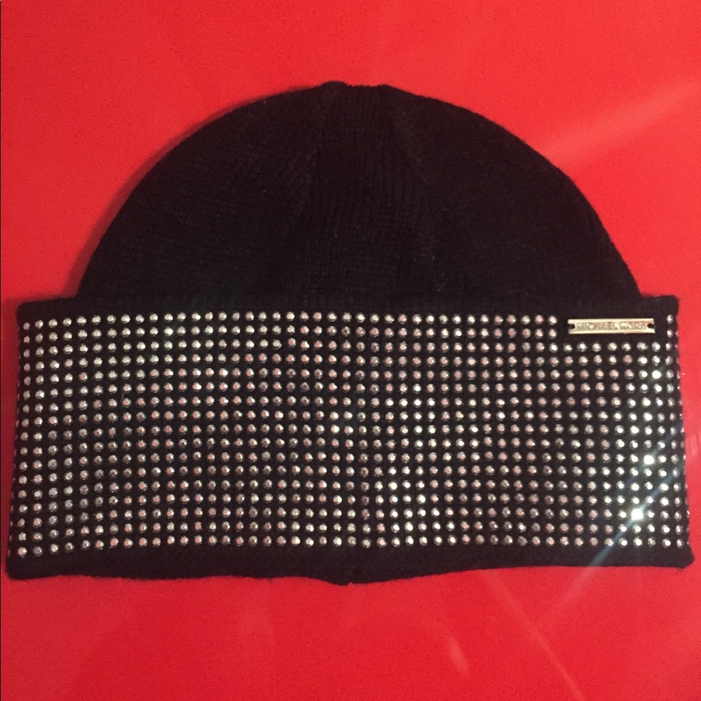 Michael Kors Rhinestoned Hat