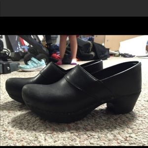Black Dansko clogs