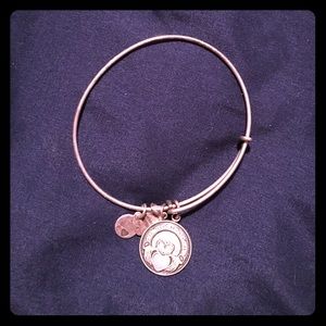 Sliver Claddagh Alex and Ani bracelet