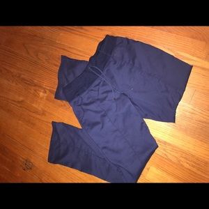 Navy blue scrubs