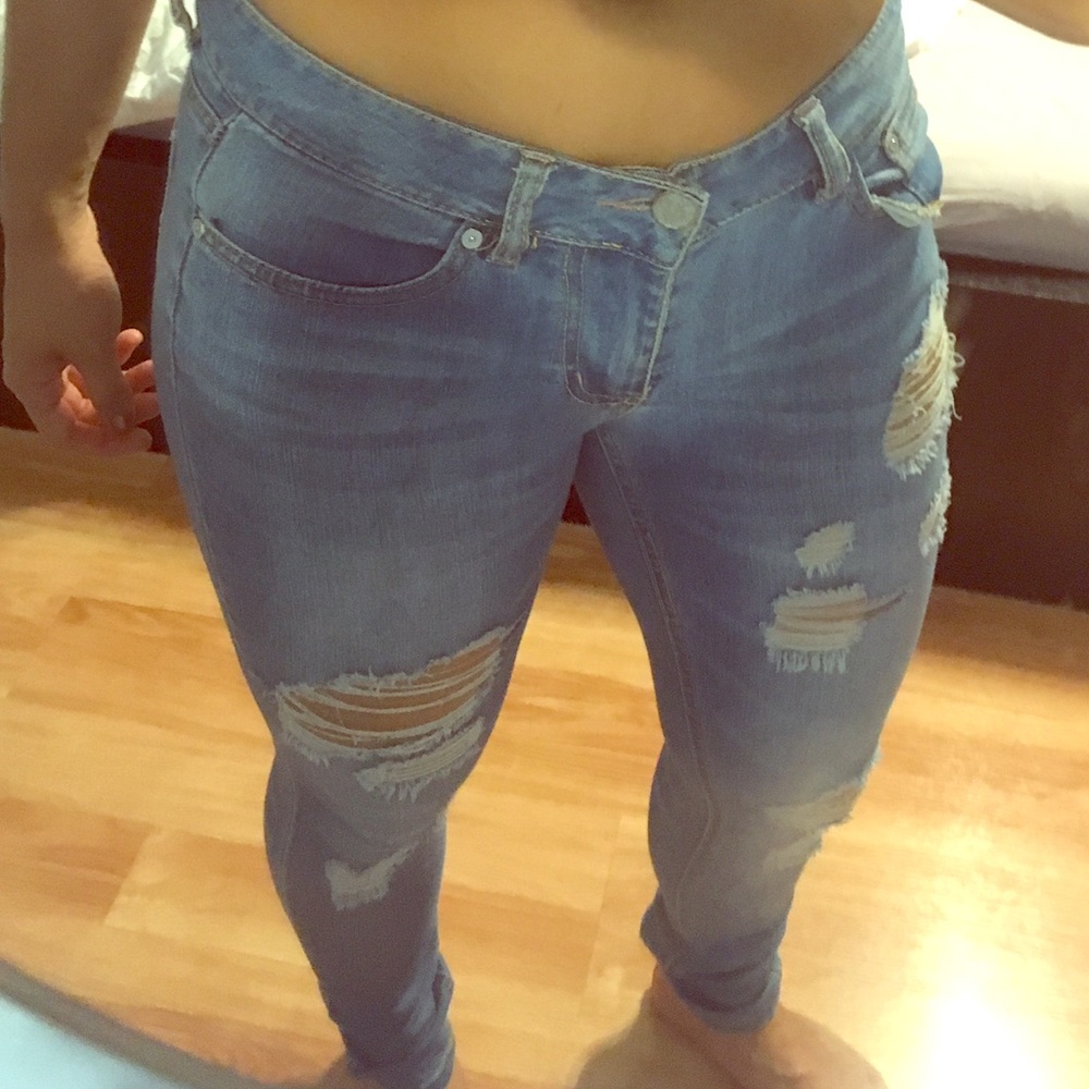 Jean jeggings super stretchy