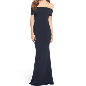 Crepe Body-Con Gown