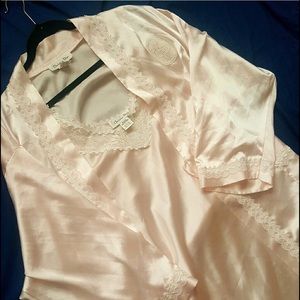 Vintage Dior Nightgown & Robe Set