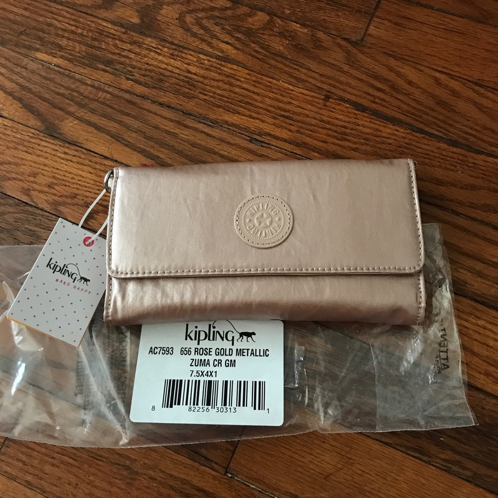 Kipling Wallet rose gold
