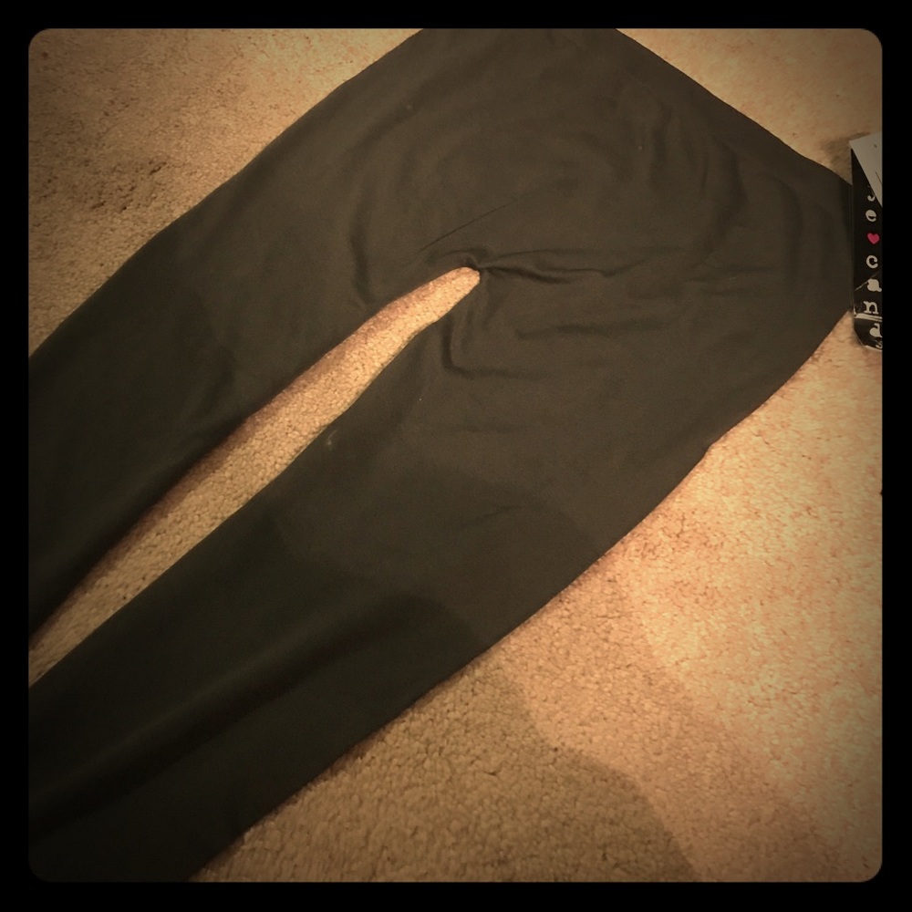 Gray leggings
