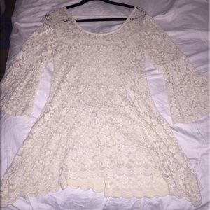 Lace Backless Mini Coachella /Burning Man Dress