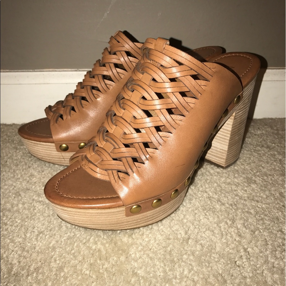 Michael Kors Woven Mules