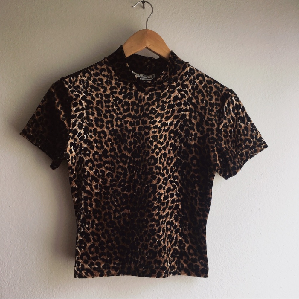Velvet Turtleneck Top