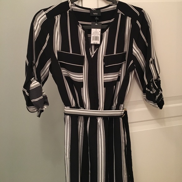 Striped Shirt Dress Size S - Picture 4 of 5