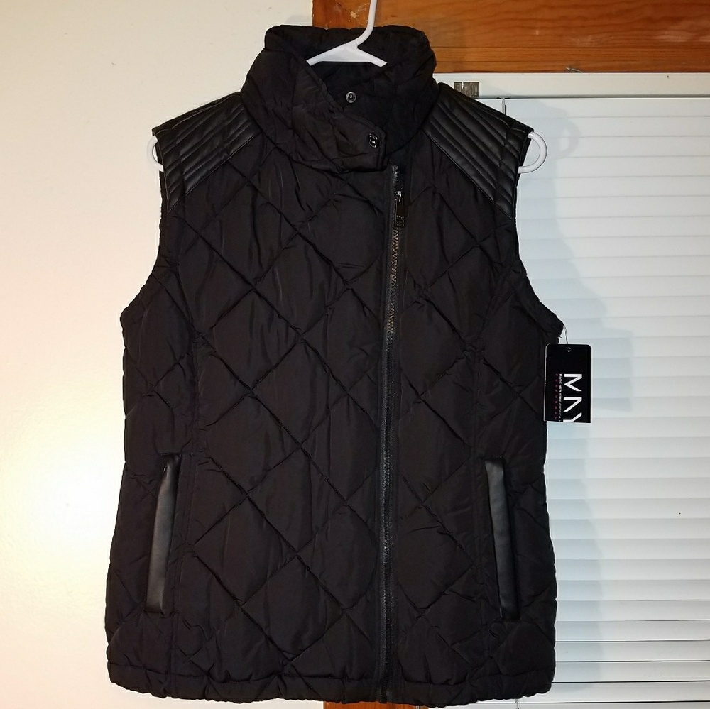 NWT--Marc New York black vest from Nordstrom