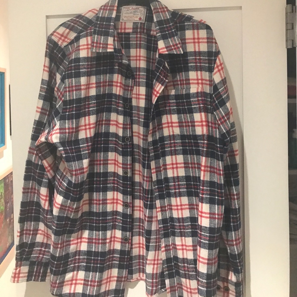 Flannel Shirt from JACHS SiZe Large