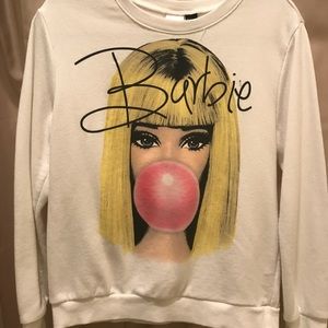 Authentic Barbie Doll Crewneck sweater