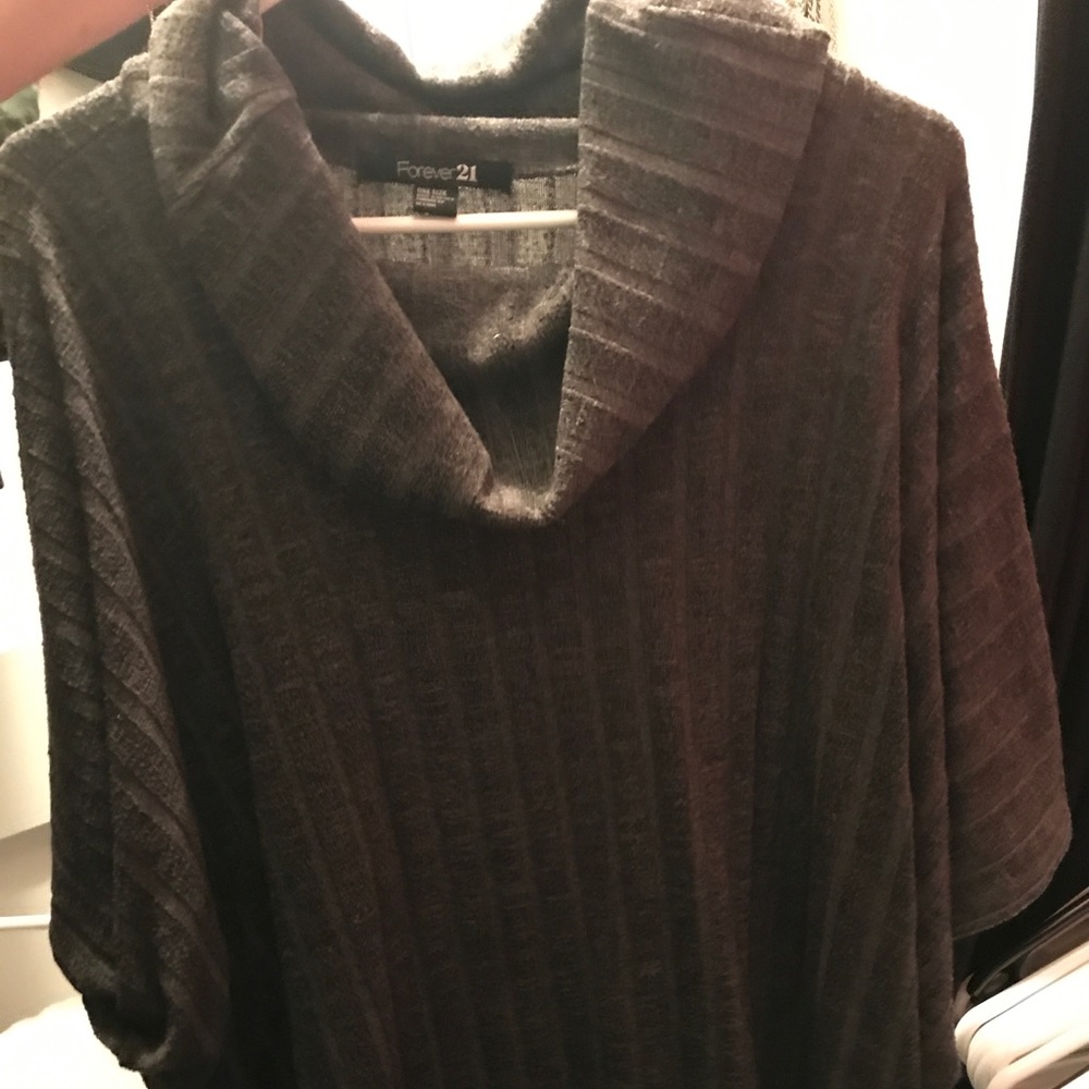 Sweater cape